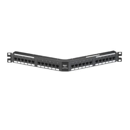 Panduit Port Panel, 1-1/4 in. H x 19 in. W x 4-3/4 in. L, Steel DPA245E88TGY